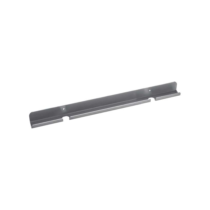 Supporto pala da muro in acciaio inox 18/10. 2 posti. lungh. 50 cm