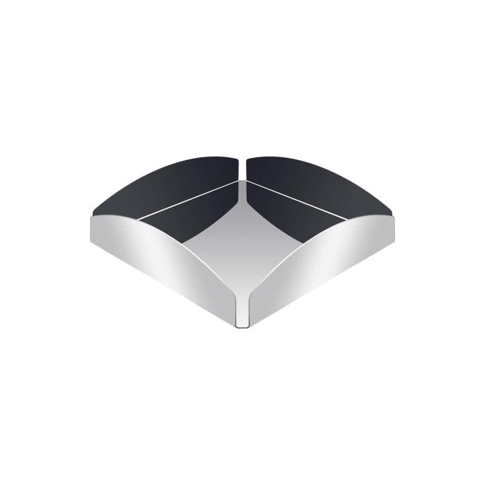 Portatovaglioli quadro Stresa, in acciaio inox 18/10