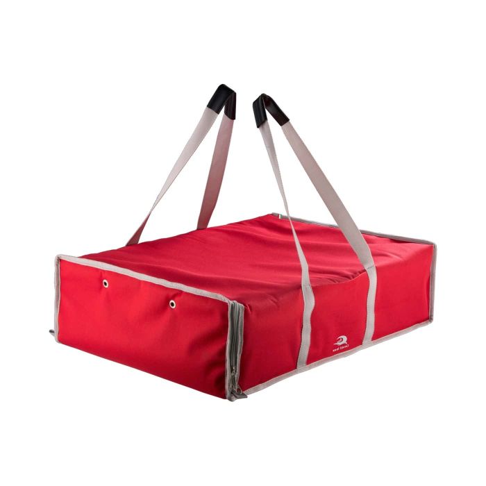 Borsa termica per pizza in nylon. mezzo metro. 4/5 scatole. 60x42x22 cm