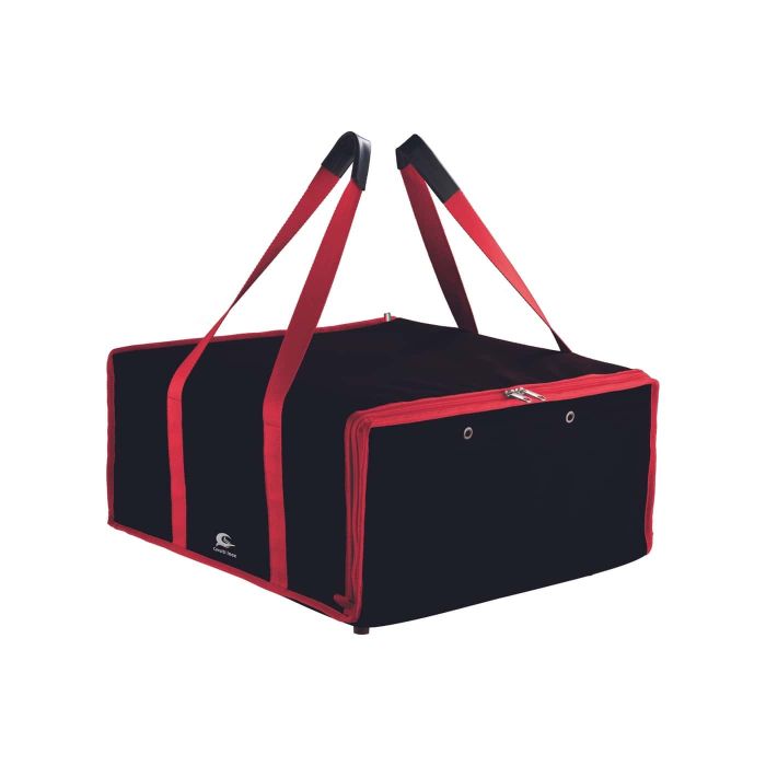 Borsa termica per pizza in POL600. 4/5 scatole. 47x47x22 cm