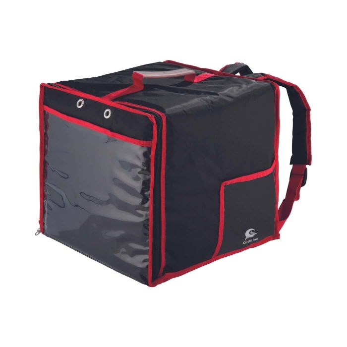 Zaino termico per pizza in POL600. 8/9 scatole. 35x35x32 cm