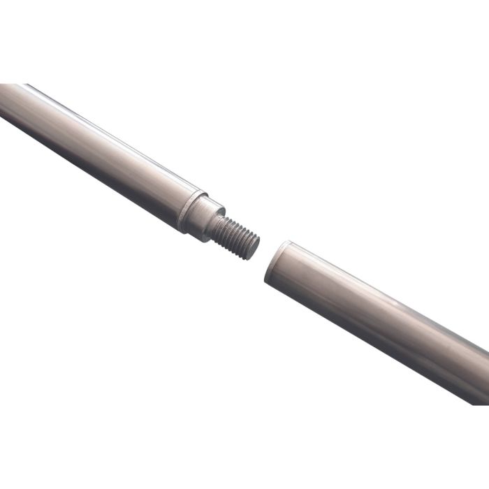 Manico smontabile in acciaio inox (supplemento prezzo)