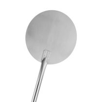 Pala a sfornare tonda in acciaio inox 18/10 con manico scorrevole