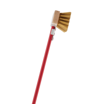 Spazzola bassa per forno elettrico H7. L22.5 con manico in alluminio anodizzato120 cm