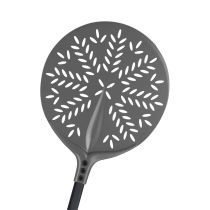 Pala pizza 60° Anodizzata Dura tonda forata