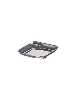 Posacenere quadro in acciaio inox 18/10. 10x10x1.5 cm