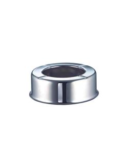 Ceneriera tonda in acciaio inox 18/10. Ø14x5.5 cm