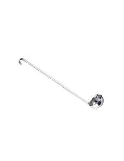 Mestolino con beccuccio in acciaio inox 18/10. Ø4x21.5 cm