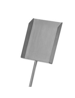 Pala per cenere in acciaio inox 18/10