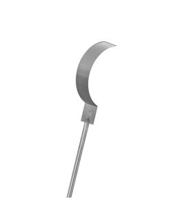 Pala per brace in acciaio inox 18/10