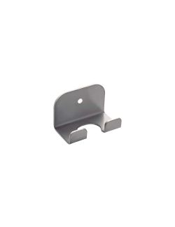 Supporto pala da muro in acciaio inox 18/10. 1 posto. lungh. 6 cm