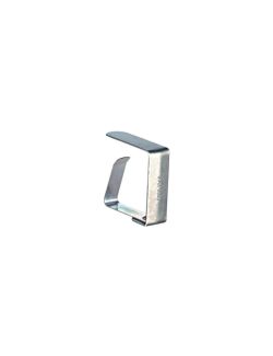 Fermatovaglia in acciaio inox 18/10. 4.5x1.5x4.5 cm