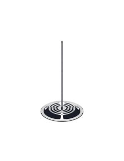 Spillone porta scontrini in acciaio inox 18/10. Ø10.5x18.5 cm