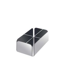 Portabustine Cusio in acciaio inox 18/10. 12x6.8x4.2 cm