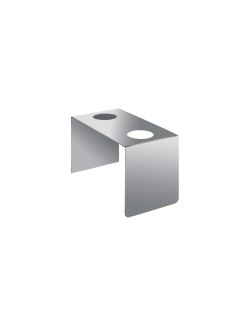 Servicono gelato Ponte. 2 posti. in acciaio inox 18/10. 13x7x8.5 cm