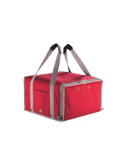 Borsa termica per pizza in nylon. 4/5 scatole. 35x35x22 cm