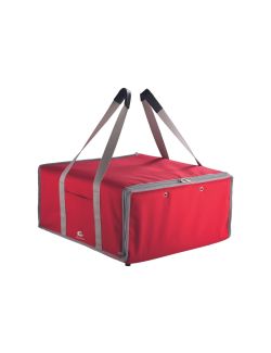 Borsa termica per pizza in nylon. 4/5 scatole. 47x47x22 cm