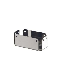 Portabustine Cubic in acciaio inox 18/10. 12x6x4.2 cm