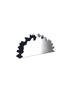 Portatovaglioli Spot in acciaio inox 18/10. 15.3x3x7.5 cm